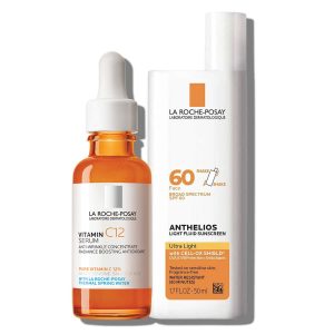 Vitamin C12 Serum & Anthelios Ultra-Light Sunscreen SPF 60